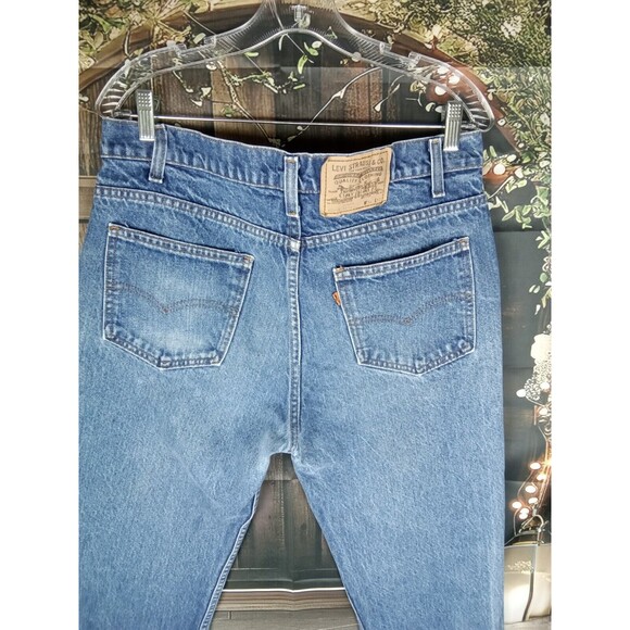 Vintage Levi Strauss Men's Jean's Size 36/32 Orange Tab Straight Legs Made In... - Picture 6 of 13